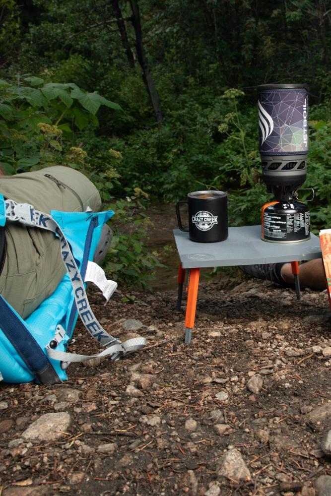 Crazy Creek - The Pack Table - Grey Cement