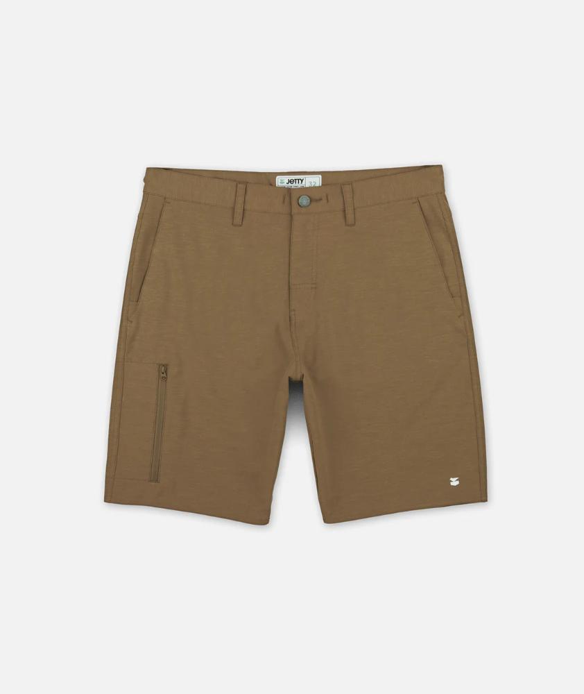 Jetty - Polywog Hybrid Walkshort - Men's - Khaki