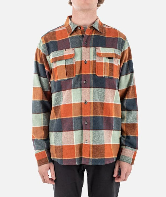 Jetty - Arbor Flannel - Agave