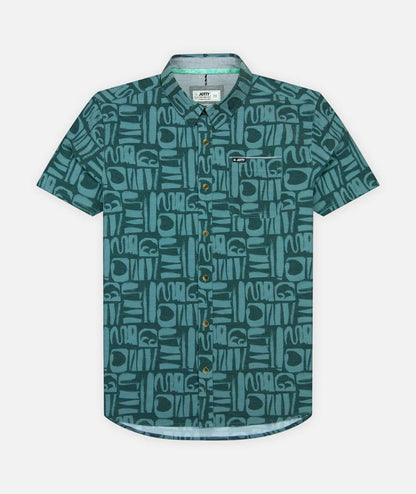 Jetty - Garwood Shirt - Men's - Deep Sea