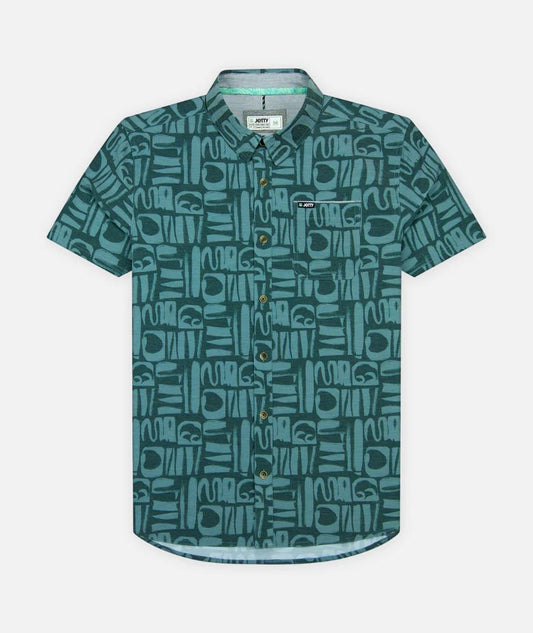 Jetty - Garwood Shirt - Men's - Deep Sea