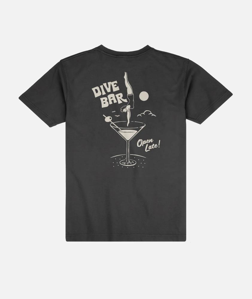 Jetty - Dive Bar Tee - Men's - Black