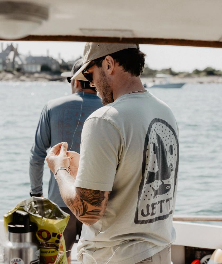 Jetty - Fish Finder Tee - Men's - Green