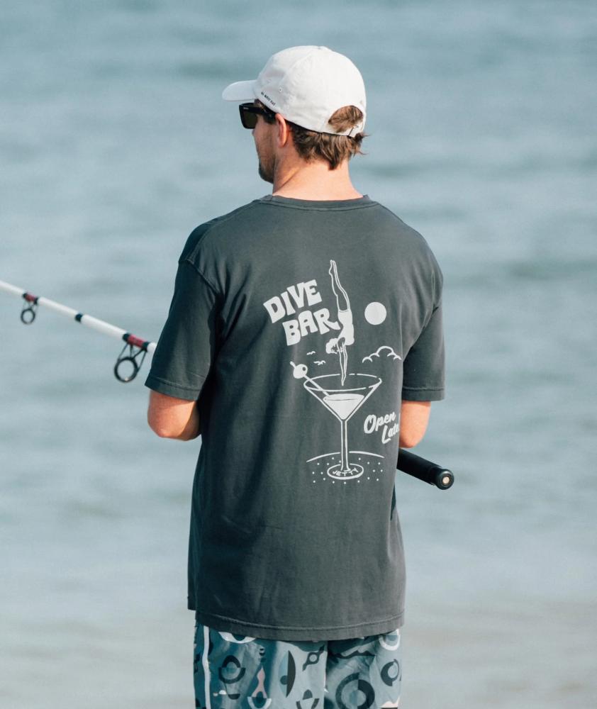Jetty - Dive Bar Tee - Men's - Black
