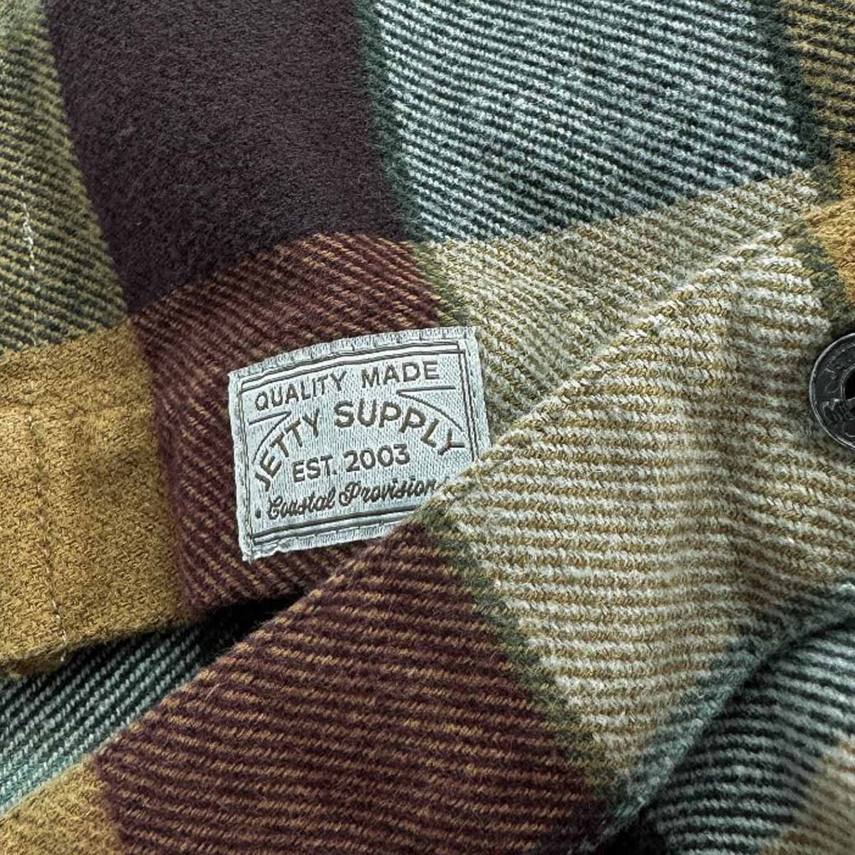 Jetty - Arbor Flannel - Rust