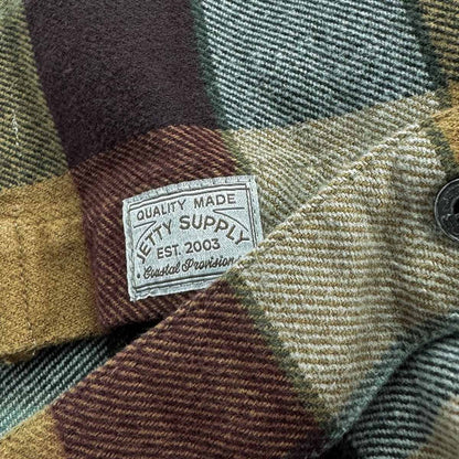 Jetty - Arbor Flannel - Rust