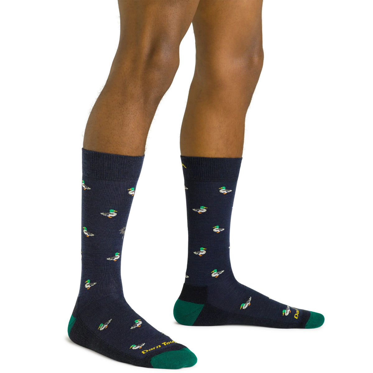 Darn Tough - Duck Duck Moose Crew Lightweight With Cushion - Eclipse