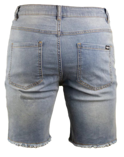 Hand Up - Stretch Jorts - Light Blue