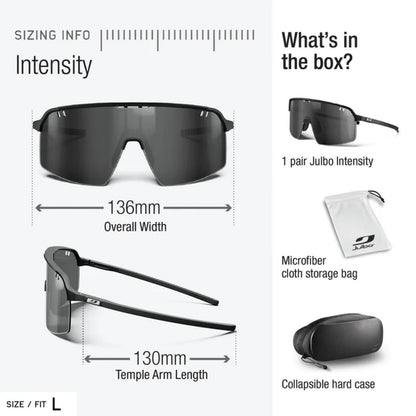 Julbo - Intensity - Army / Tan; REACTIV 1-3 Light Amplifier