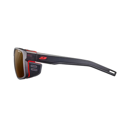Julbo - Shield - Transluscent Black / Black / Gun; Spectron 4