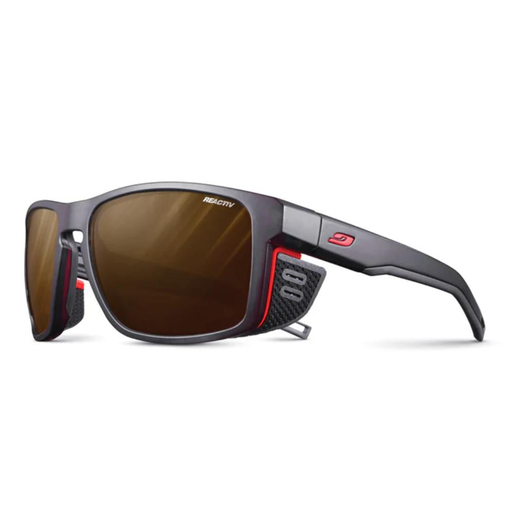 Julbo - Shield - Black / Neon Orange; Reactiv 2-4 Polarized