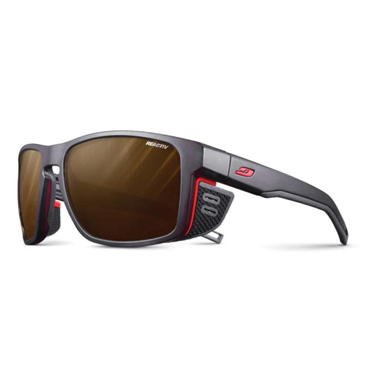 Julbo - Shield - Black / Neon Orange; Reactiv 2-4 Polarized
