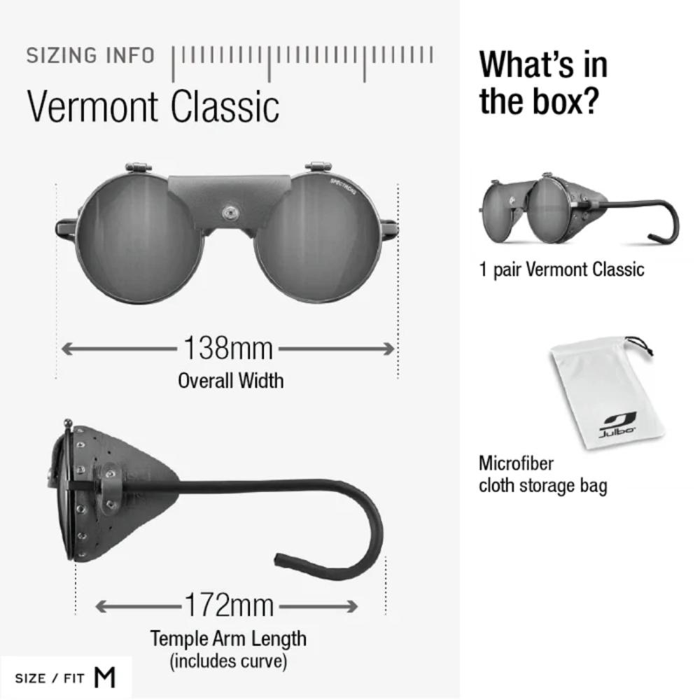 Julbo - Vermont Classic - Gun / White; Spectron 3