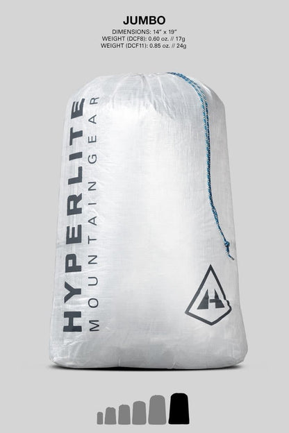 Hyperlite Mountain Gear - DCF8 Ultralite Stuff Sack - White