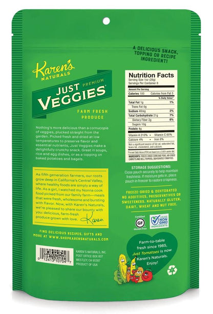 Karens Naturals - Just Veggies 4oz - 4