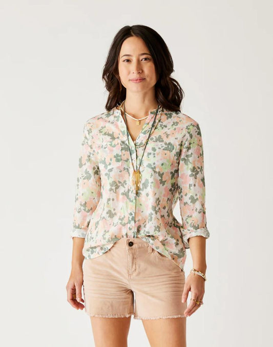 Carve Designs - Dylan Gauze Tunic - Women's - Cloud Wildflower