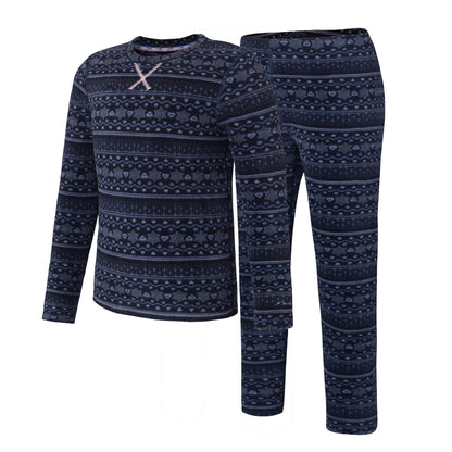 Terramar - Kid's 4.0 Winter Warmer Fleece 2pc Set - Black