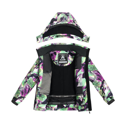 Kamik - Taillie Floresence Girls Jacket - Black