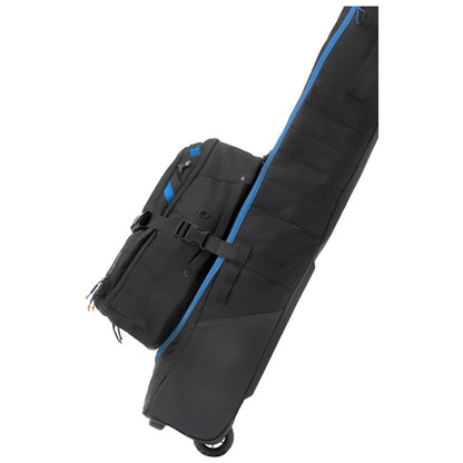 Kulkea - Kantaja Double Roller Ski Bag - Black Blue