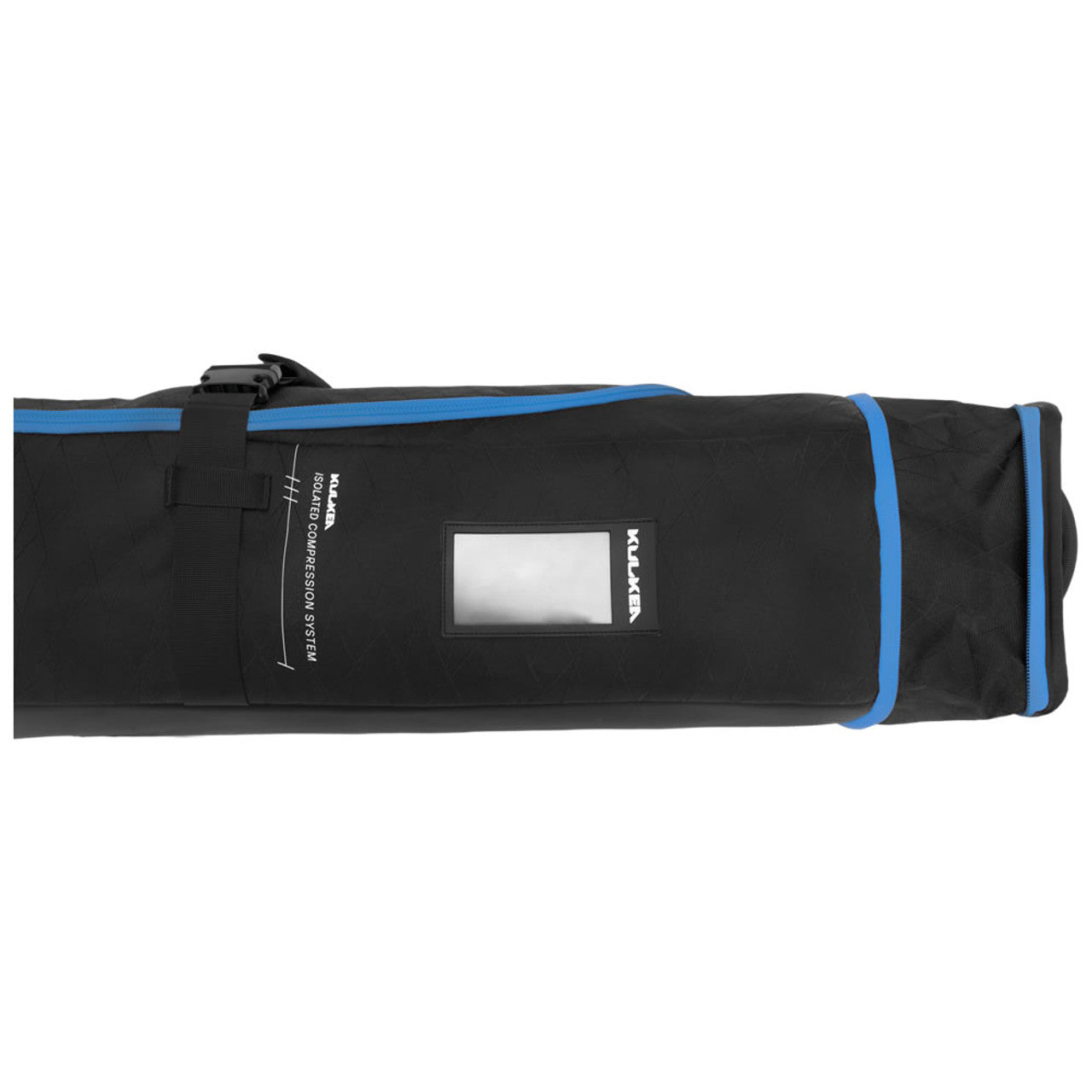 Kulkea - Kantaja Double Roller Ski Bag - Black Blue
