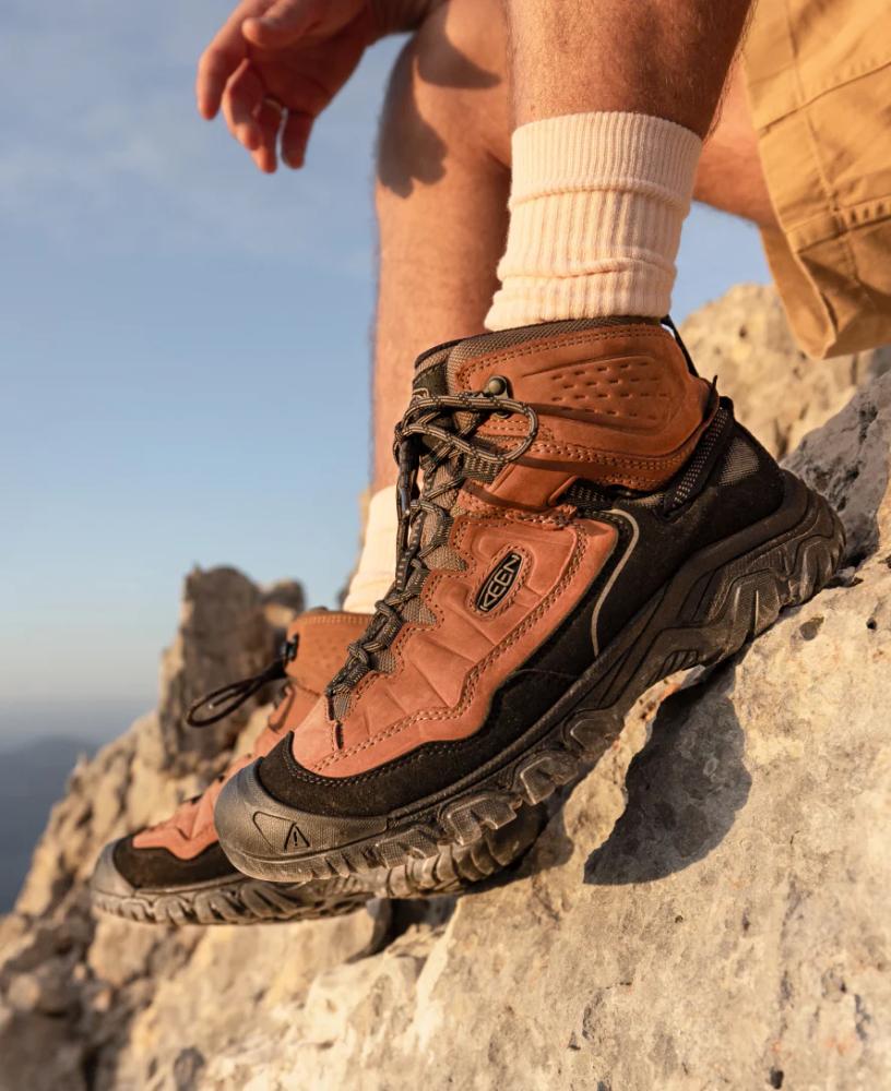 Keen - Targhee IV Mid WP - Men's - Brindle/Canteen