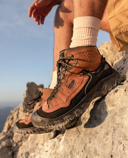 Keen - Targhee IV Mid WP - Men's - Brindle/Canteen