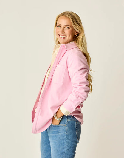 Carve Designs - Fairbanks Supersoft Shirt - Mauve Heather