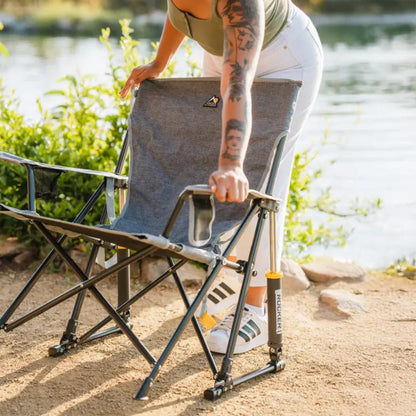 GCI Outdoor - Kickback Rocker - Heathered Pewter