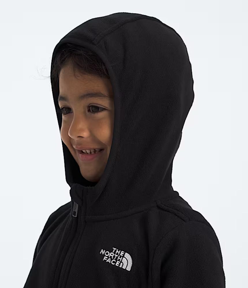 The North Face - Glacier Full Zip Hoodie - Little Kids - Tnf Black
