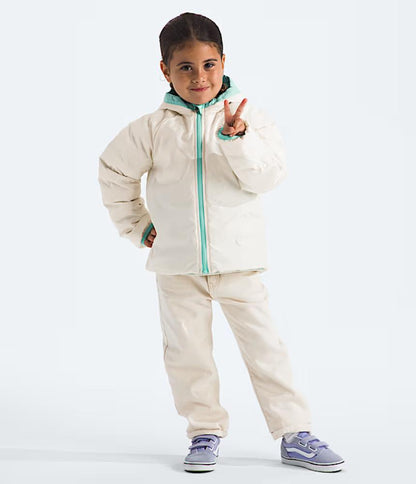 The North Face - Reversible Perrito Hooded Jacket - Little Kids' - Bright Foam