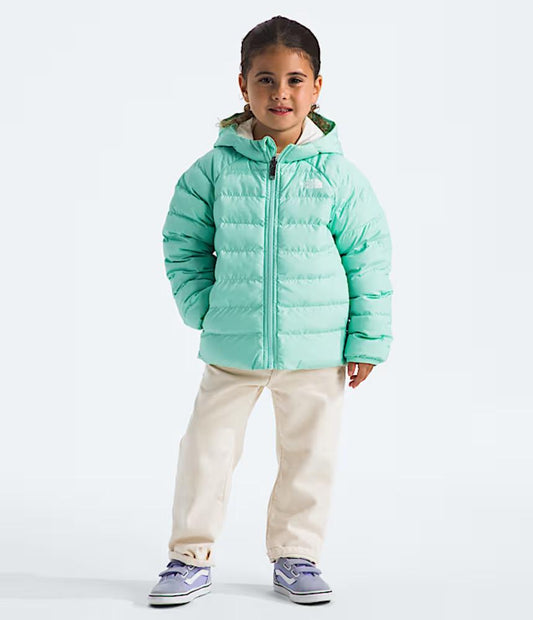 The North Face - Reversible Perrito Hooded Jacket - Little Kids' - Bright Foam