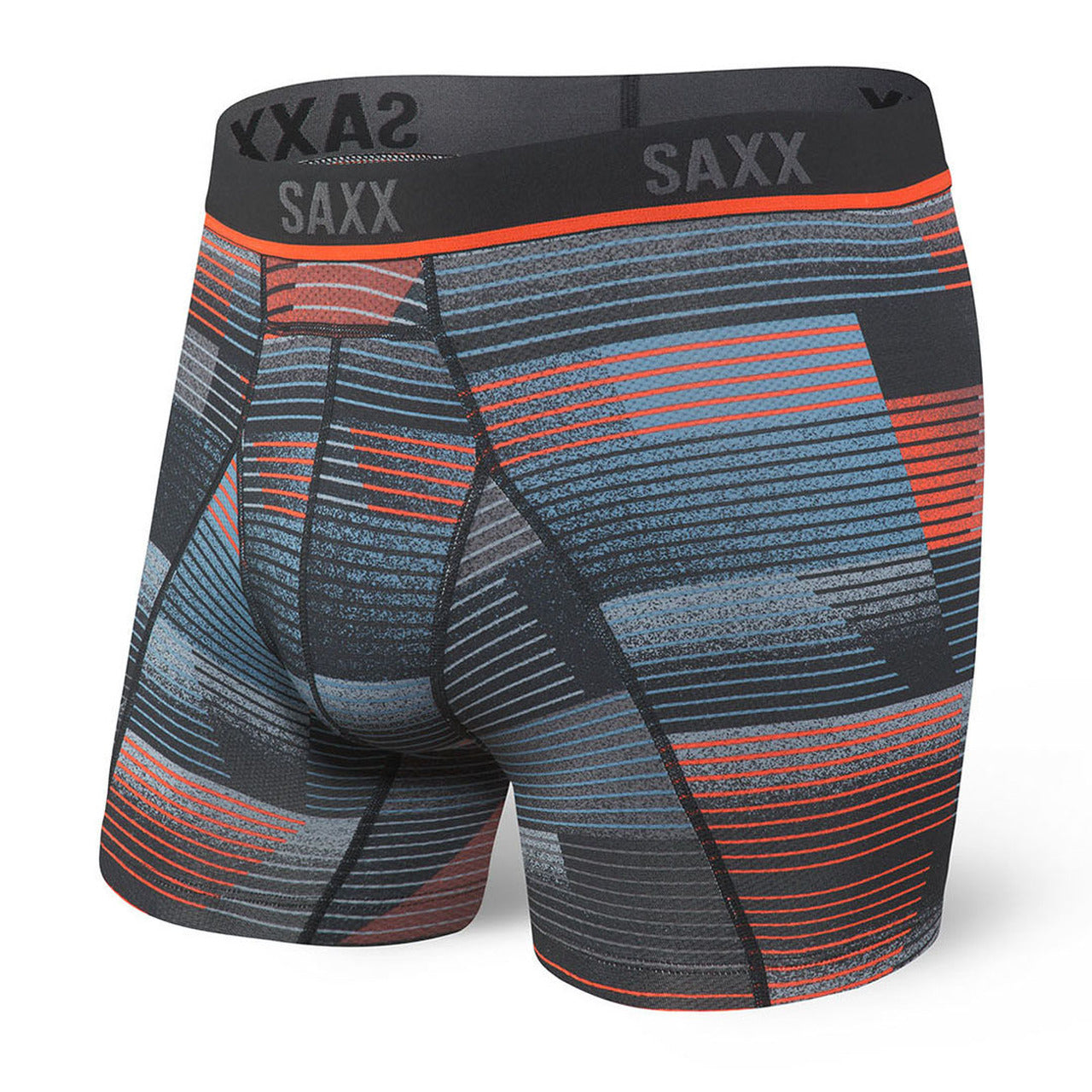 SAXX - Kinetic Light-Compression Mesh Boxer Brief - Blackout