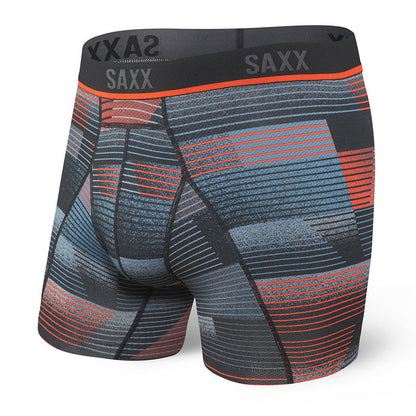 SAXX - Kinetic Light-Compression Mesh Boxer Brief - Blackout