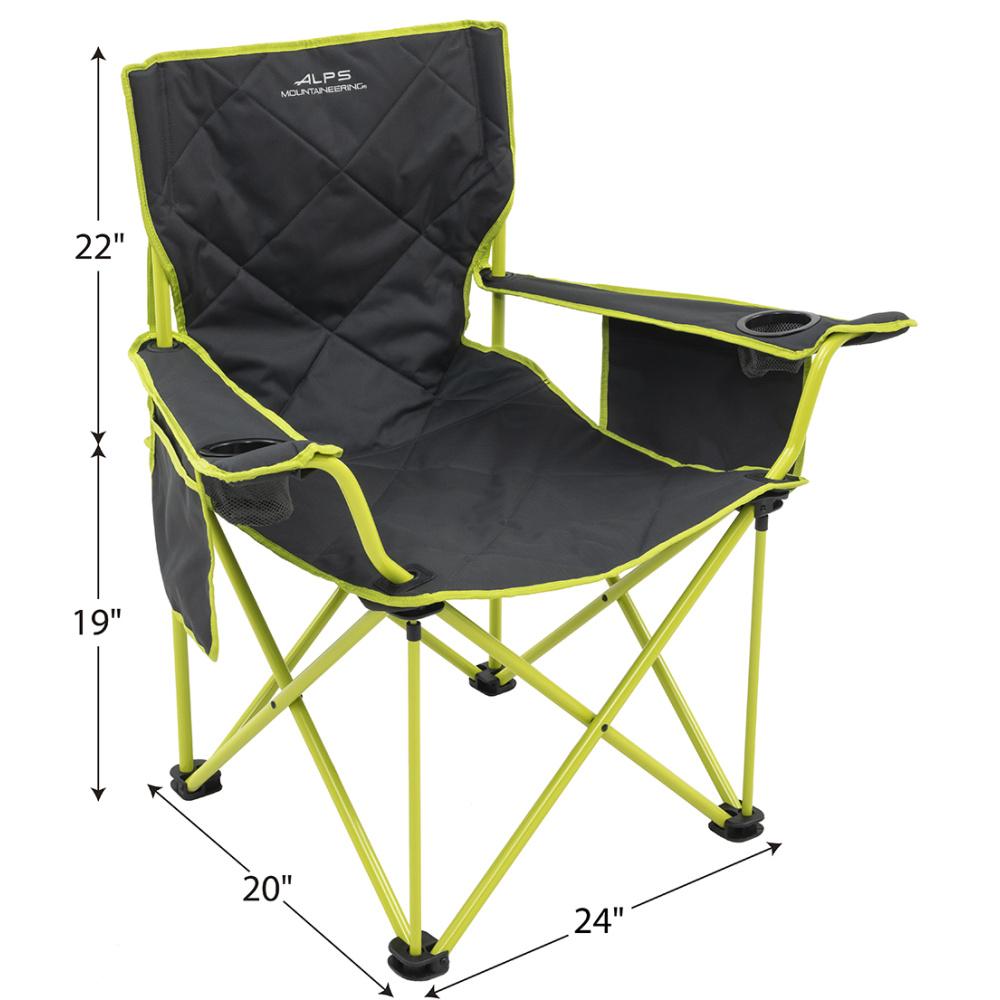 Alps Mountaineering - King Kong Chair - Charcoal Citrus
