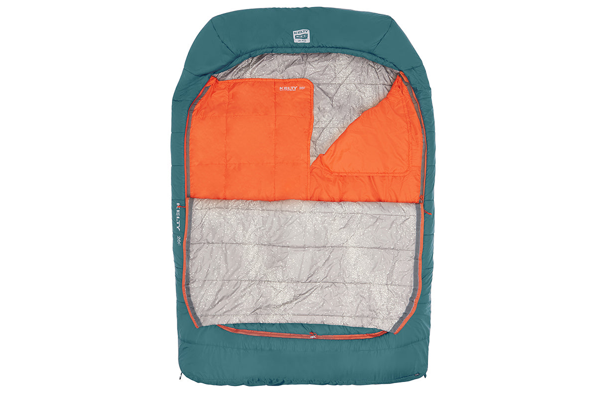 Kelty - Tru.Comfort Doublewide 20F - Olive Oil/Gamescape