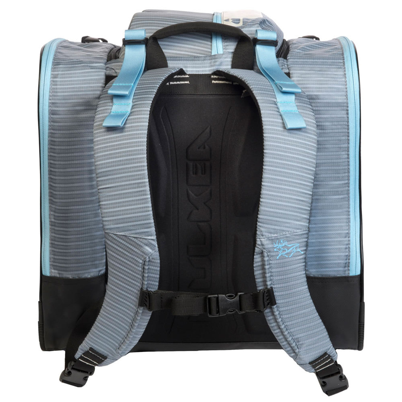 Kulkea - Powder Trekker Boot Bag - Lilac Stripes White Light Blue