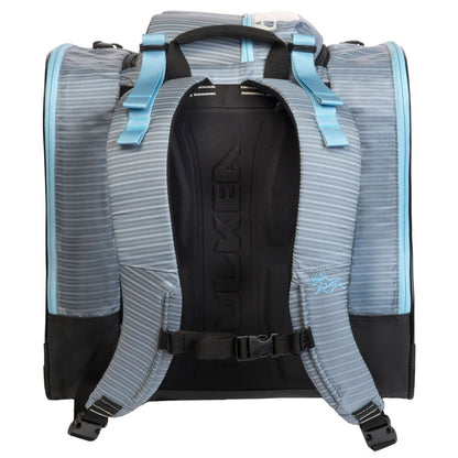 Kulkea - Powder Trekker Boot Bag - Lilac Stripes White Light Blue