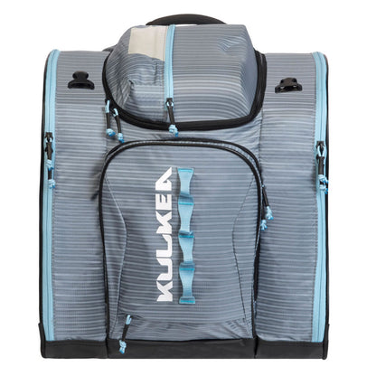Kulkea - Powder Trekker Boot Bag - Lilac Stripes White Light Blue