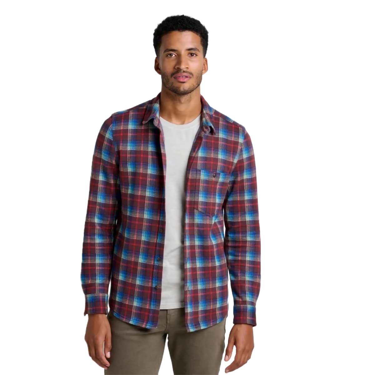 Toad and Co - Shadowbrook Long Sleeve Shirt - Men's - Kyanite