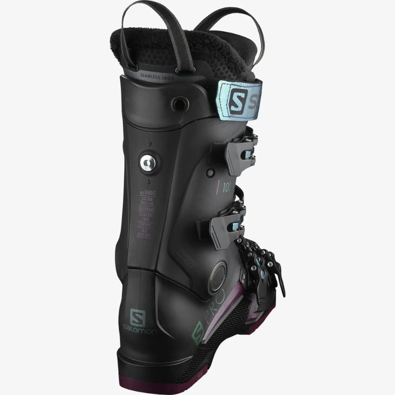 Salomon - S/Pro 100 - Black Burgandy Shift Green Blue