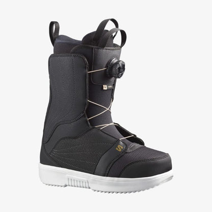 Salomon - Pearl Boa Snowboard Boots - Women's - Dusty Pink Burgundy Light Pink