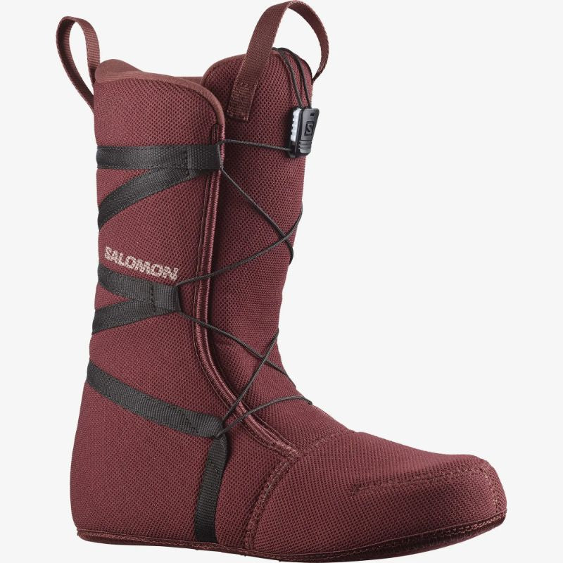 Salomon - Pearl Boa Snowboard Boots - Women's - Dusty Pink Burgundy Light Pink
