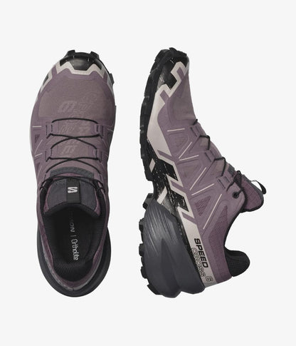 Salomon - Speedcross 6 - Women's - Castlerock / Vanilla Ice / Smoke Green