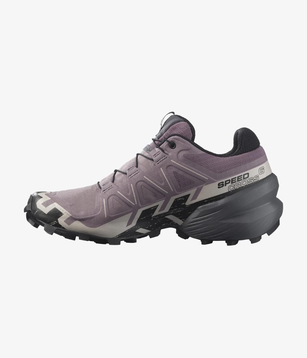 Salomon - Speedcross 6 - Women's - Moonscape/Black/Ashes Of Roses