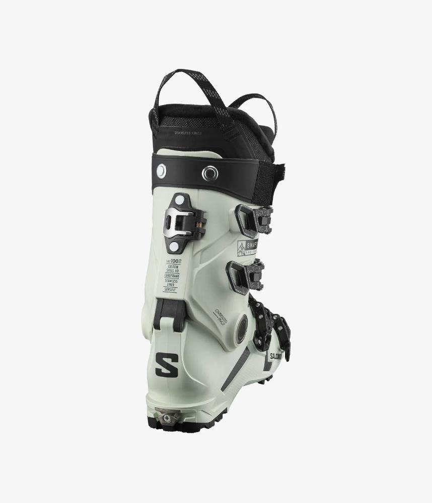 Salomon - Shift Pro 100 - Women's Boot - White Moss/Black/White