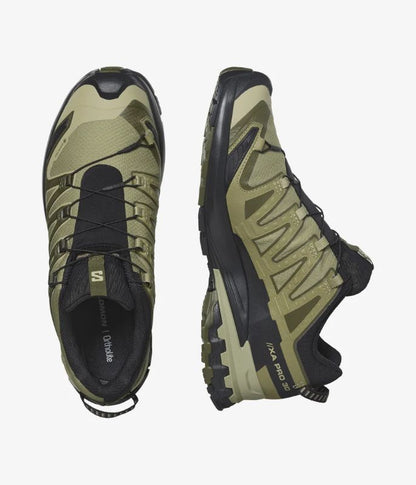 Salomon - XA Pro 3D V9 Wide Gore-Tex - Dried Herb/Black/Olive Night