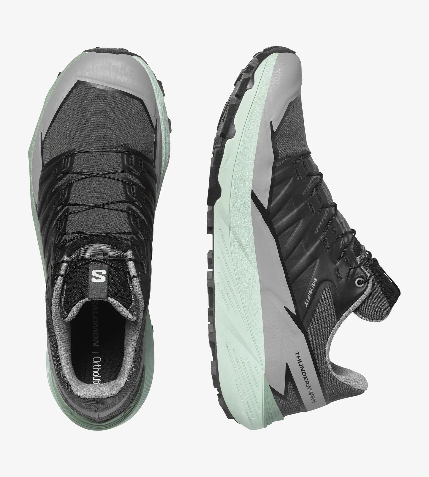 Salomon - Thundercross - Men's - Asphalt / Sharkskin / Spray