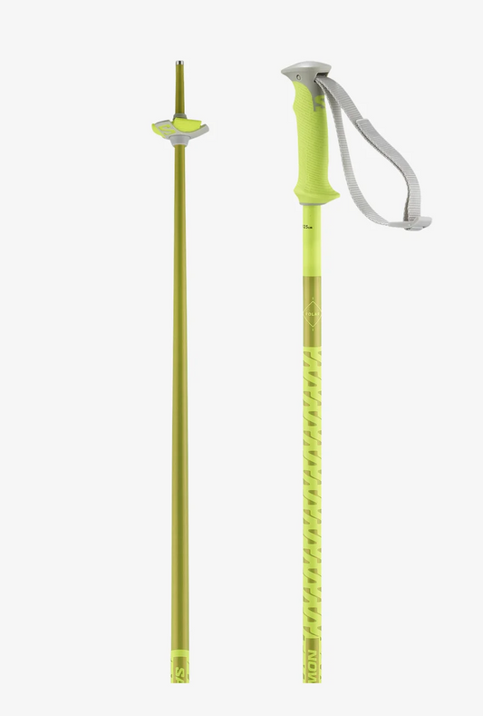 Salomon - Polar Alpine Poles - Neon Yellow