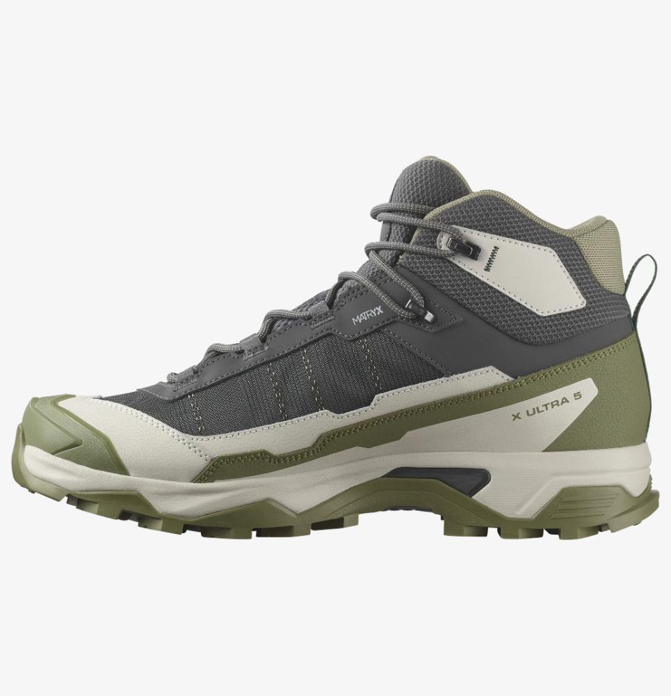 Salomon - X Ultra 5 Mid GTX M - Asphalt / Aloe / Eden