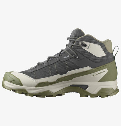 Salomon - X Ultra 5 Mid GTX M - Asphalt / Aloe / Eden